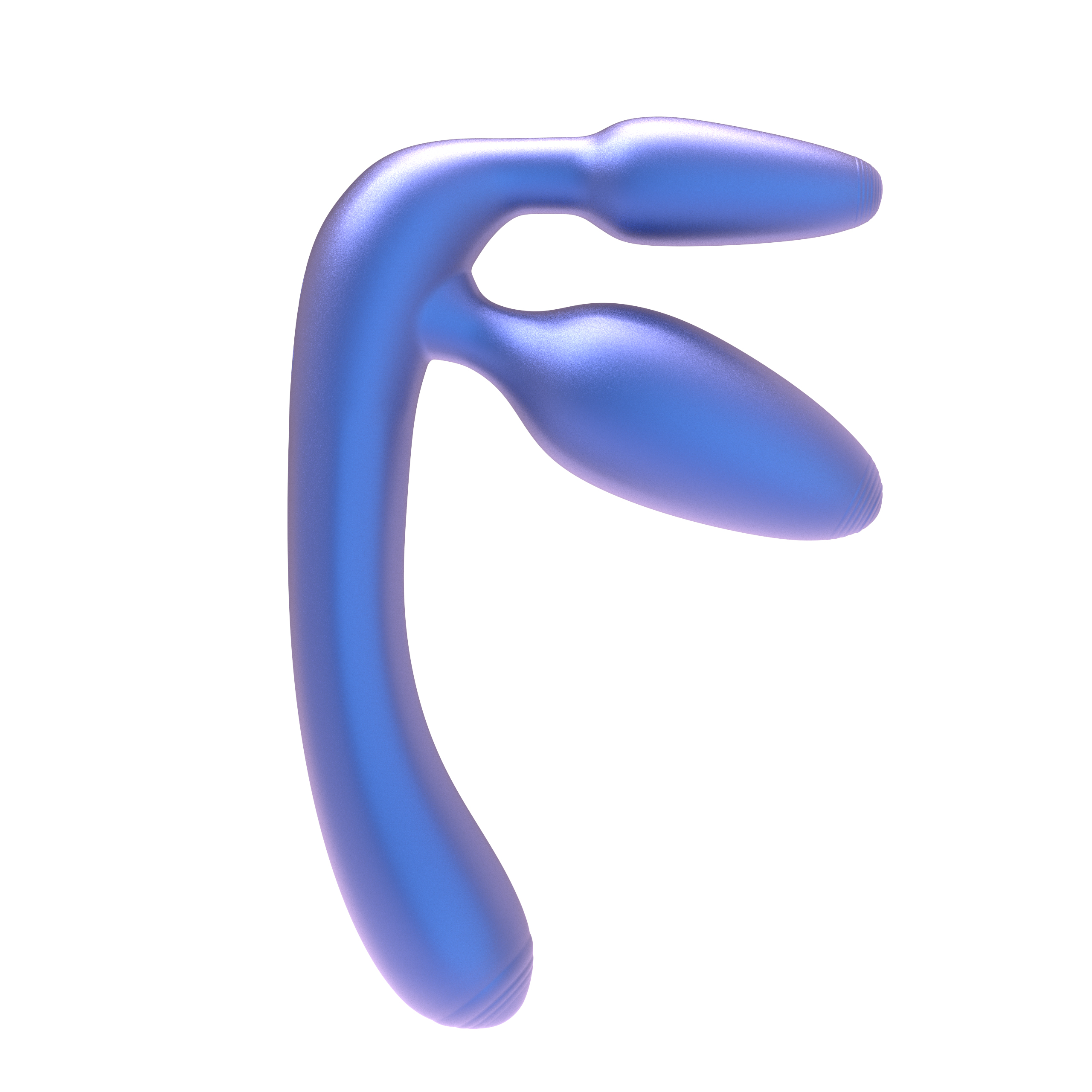 RS-A025 Sex Vibrator Strapless Strap On Dildo Sex Toys - Triple Headed Strapon Vibrator with 10 Vibration G-spot for Lesbians